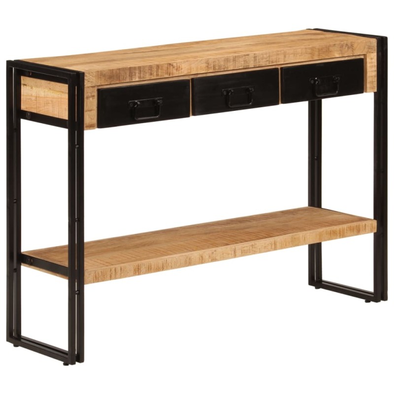 vidaXL Konsolentisch 110x30x76 cm Massivholz Mango vidaXL Konsolentisch 110x30x76 cm Massivholz Mango