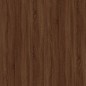 vidaXL Nachttisch Braun Eichen-Optik 50x46x50 cm Holzwerkstoff