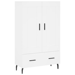 vidaXL Highboard Weiß 69,5x31x115 cm Holzwerkstoff