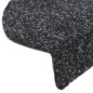 vidaXL Treppenmatten Selbstklebend 5 Stk. Schwarz 65x21x4cm Nadelvlies vidaXL Treppenmatten Selbstklebend 5 Stk. Schwarz 65x21x4cm Nadelvlies
