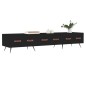 vidaXL TV-Schrank Schwarz 150x36x30 cm Holzwerkstoff vidaXL TV-Schrank Schwarz 150x36x30 cm Holzwerkstoff