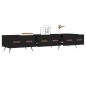 vidaXL TV-Schrank Schwarz 150x36x30 cm Holzwerkstoff vidaXL TV-Schrank Schwarz 150x36x30 cm Holzwerkstoff