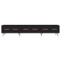 vidaXL TV-Schrank Schwarz 150x36x30 cm Holzwerkstoff vidaXL TV-Schrank Schwarz 150x36x30 cm Holzwerkstoff