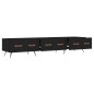 vidaXL TV-Schrank Schwarz 150x36x30 cm Holzwerkstoff vidaXL TV-Schrank Schwarz 150x36x30 cm Holzwerkstoff