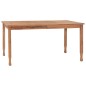 vidaXL Garten-Esstisch 150x90x75 cm Teak Massivholz vidaXL Garten-Esstisch 150x90x75 cm Teak Massivholz