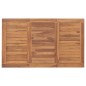 vidaXL Garten-Esstisch 150x90x75 cm Teak Massivholz vidaXL Garten-Esstisch 150x90x75 cm Teak Massivholz