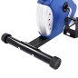 vidaXL Heimtrainer mit Riemenantrieb Blau vidaXL Heimtrainer mit Riemenantrieb Blau