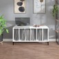 vidaXL Plattenschrank Weiß 100x38x48 cm Holzwerkstoff vidaXL Plattenschrank Weiß 100x38x48 cm Holzwerkstoff