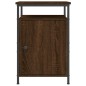 vidaXL Nachttisch Braun Eichen-Optik 40x42x60 cm Holzwerkstoff vidaXL Nachttisch Braun Eichen-Optik 40x42x60 cm Holzwerkstoff