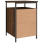 vidaXL Nachttisch Braun Eichen-Optik 40x42x60 cm Holzwerkstoff vidaXL Nachttisch Braun Eichen-Optik 40x42x60 cm Holzwerkstoff