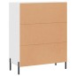 vidaXL Sideboard Weiß 69,5x34x90 cm Holzwerkstoff vidaXL Sideboard Weiß 69,5x34x90 cm Holzwerkstoff