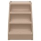 vidaXL Hundetreppe Klappbar Braun 62x40x49,5 cm vidaXL Hundetreppe Klappbar Braun 62x40x49,5 cm