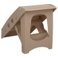 vidaXL Hundetreppe Klappbar Braun 62x40x49,5 cm vidaXL Hundetreppe Klappbar Braun 62x40x49,5 cm