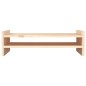 vidaXL Monitorständer 50x27x15 cm Massivholz Kiefer vidaXL Monitorständer 50x27x15 cm Massivholz Kiefer