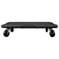 vidaXL Transportroller Schwarz 58x38x12 cm PP vidaXL Transportroller Schwarz 58x38x12 cm PP