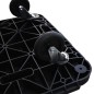 vidaXL Transportroller Schwarz 58x38x12 cm PP vidaXL Transportroller Schwarz 58x38x12 cm PP