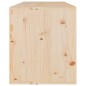 vidaXL Wandschrank 80x30x35 cm Massivholz Kiefer vidaXL Wandschrank 80x30x35 cm Massivholz Kiefer