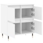 vidaXL Sideboard Weiß 60x35x70 cm Holzwerkstoff vidaXL Sideboard Weiß 60x35x70 cm Holzwerkstoff