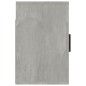 vidaXL Wand-Nachttisch Betongrau 50x30x47 cm vidaXL Wand-Nachttisch Betongrau 50x30x47 cm