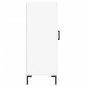 vidaXL Sideboard Weiß 34,5x34x90 cm Holzwerkstoff vidaXL Sideboard Weiß 34,5x34x90 cm Holzwerkstoff