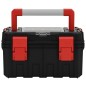 vidaXL Werkzeugkoffer Schwarz und Rot 45x28x26,5 cm vidaXL Werkzeugkoffer Schwarz und Rot 45x28x26,5 cm