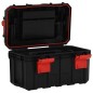 vidaXL Werkzeugkoffer Schwarz und Rot 45x28x26,5 cm vidaXL Werkzeugkoffer Schwarz und Rot 45x28x26,5 cm