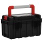 vidaXL Werkzeugkoffer Schwarz und Rot 45x28x26,5 cm vidaXL Werkzeugkoffer Schwarz und Rot 45x28x26,5 cm
