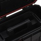 vidaXL Werkzeugkoffer Schwarz und Rot 45x28x26,5 cm vidaXL Werkzeugkoffer Schwarz und Rot 45x28x26,5 cm