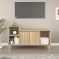 vidaXL TV-Schrank Sonoma-Eiche 100x35x55 cm Holzwerkstoff vidaXL TV-Schrank Sonoma-Eiche 100x35x55 cm Holzwerkstoff