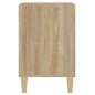 vidaXL TV-Schrank Sonoma-Eiche 100x35x55 cm Holzwerkstoff vidaXL TV-Schrank Sonoma-Eiche 100x35x55 cm Holzwerkstoff