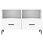 vidaXL TV-Schrank Weiß 80x36x50 cm Holzwerkstoff vidaXL TV-Schrank Weiß 80x36x50 cm Holzwerkstoff