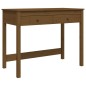 vidaXL Schreibtisch mit Schubladen Honigbraun 100x50x78 cm Massivholz vidaXL Schreibtisch mit Schubladen Honigbraun 100x50x78 cm Massivholz