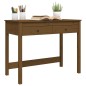 vidaXL Schreibtisch mit Schubladen Honigbraun 100x50x78 cm Massivholz vidaXL Schreibtisch mit Schubladen Honigbraun 100x50x78 cm Massivholz