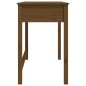 vidaXL Schreibtisch mit Schubladen Honigbraun 100x50x78 cm Massivholz vidaXL Schreibtisch mit Schubladen Honigbraun 100x50x78 cm Massivholz