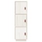 vidaXL Highboard Weiß 34x40x108,5 cm Massivholz Kiefer vidaXL Highboard Weiß 34x40x108,5 cm Massivholz Kiefer