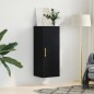 vidaXL Wandschrank Schwarz 34,5x34x90 cm vidaXL Wandschrank Schwarz 34,5x34x90 cm