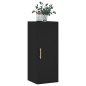 vidaXL Wandschrank Schwarz 34,5x34x90 cm vidaXL Wandschrank Schwarz 34,5x34x90 cm