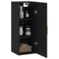 vidaXL Wandschrank Schwarz 34,5x34x90 cm vidaXL Wandschrank Schwarz 34,5x34x90 cm