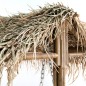 vidaXL 2-Sitzer-Schaukelbank mit Palmblättern Bambus 202 cm vidaXL 2-Sitzer-Schaukelbank mit Palmblättern Bambus 202 cm