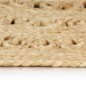 vidaXL Teppich Handgefertigt Jute Geflochten 90 cm vidaXL Teppich Handgefertigt Jute Geflochten 90 cm
