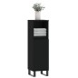 vidaXL Badschrank Schwarz 30x30x100 cm Holzwerkstoff vidaXL Badschrank Schwarz 30x30x100 cm Holzwerkstoff