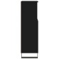 vidaXL Badschrank Schwarz 30x30x100 cm Holzwerkstoff vidaXL Badschrank Schwarz 30x30x100 cm Holzwerkstoff
