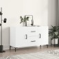 vidaXL Sideboard Weiß 100x36x60 cm Holzwerkstoff vidaXL Sideboard Weiß 100x36x60 cm Holzwerkstoff