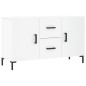 vidaXL Sideboard Weiß 100x36x60 cm Holzwerkstoff vidaXL Sideboard Weiß 100x36x60 cm Holzwerkstoff