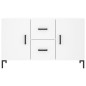 vidaXL Sideboard Weiß 100x36x60 cm Holzwerkstoff vidaXL Sideboard Weiß 100x36x60 cm Holzwerkstoff