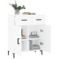 vidaXL Sideboard Weiß 69,5x34x90 cm Holzwerkstoff vidaXL Sideboard Weiß 69,5x34x90 cm Holzwerkstoff