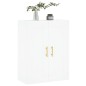 vidaXL Wandschrank Weiß 69,5x34x90 cm Holzwerkstoff vidaXL Wandschrank Weiß 69,5x34x90 cm Holzwerkstoff