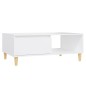 vidaXL Couchtisch Weiß 90x60x35 cm Holzwerkstoff vidaXL Couchtisch Weiß 90x60x35 cm Holzwerkstoff