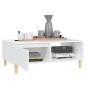 vidaXL Couchtisch Weiß 90x60x35 cm Holzwerkstoff vidaXL Couchtisch Weiß 90x60x35 cm Holzwerkstoff