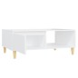 vidaXL Couchtisch Weiß 90x60x35 cm Holzwerkstoff vidaXL Couchtisch Weiß 90x60x35 cm Holzwerkstoff